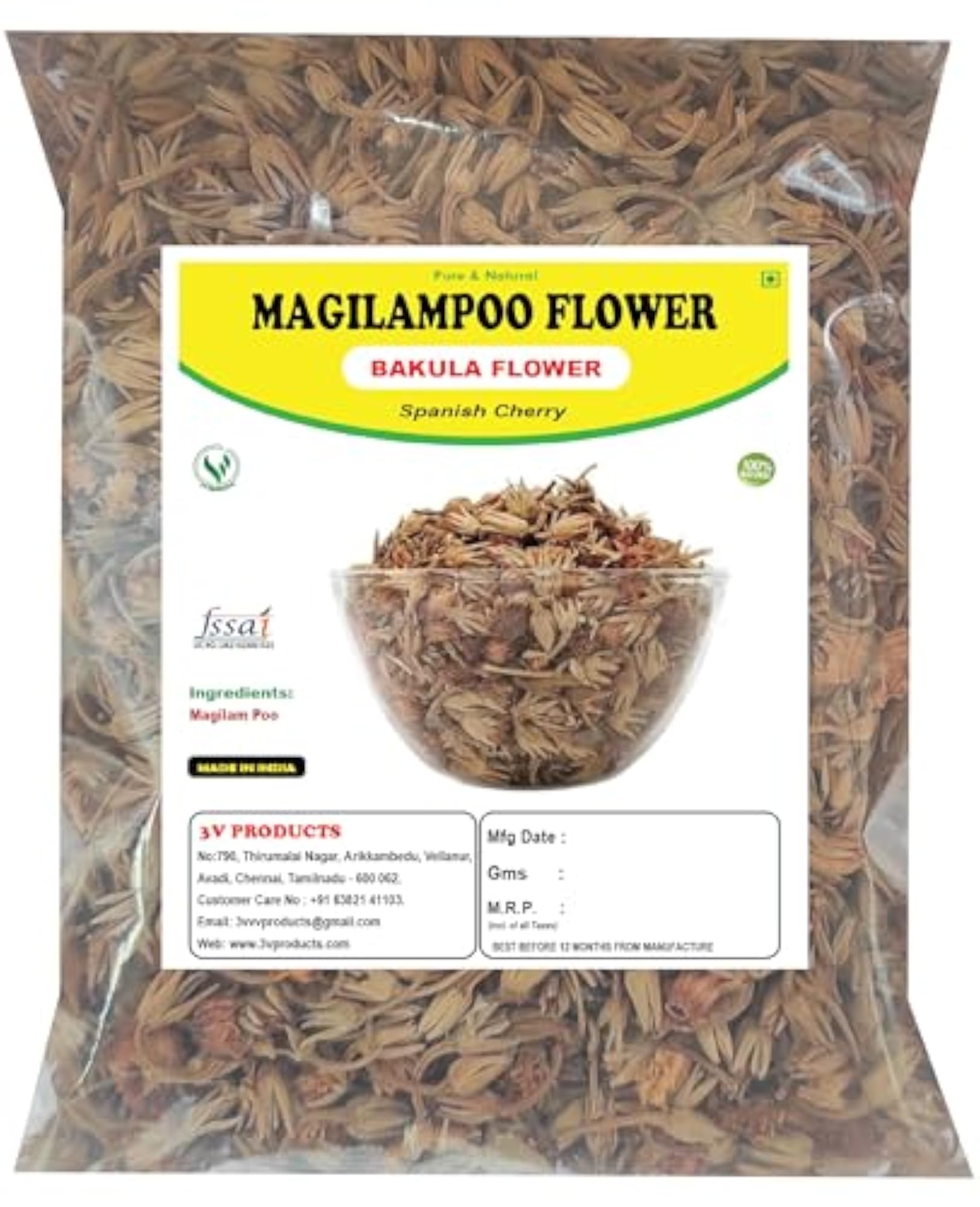 Dry Magilampoo Flower for Decoration